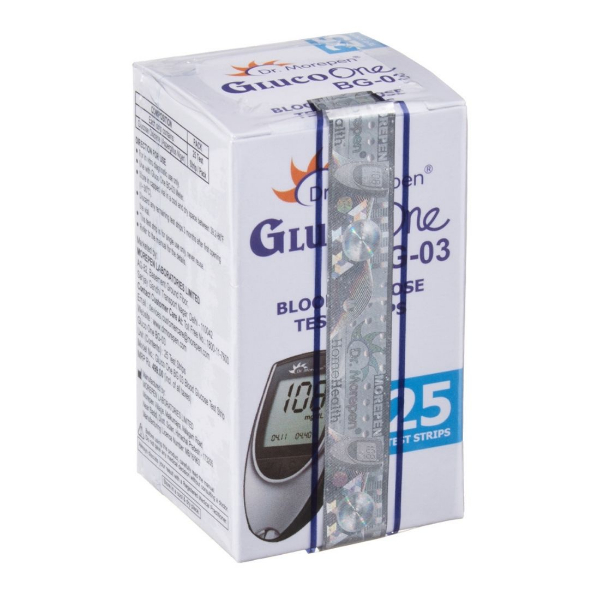 Dr.Morepen GlucoOne Blood Glucose Test Strips (Pack of 50's