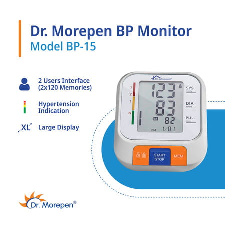 Dr. Morepen Blood Pressure Monitor (Bp-15